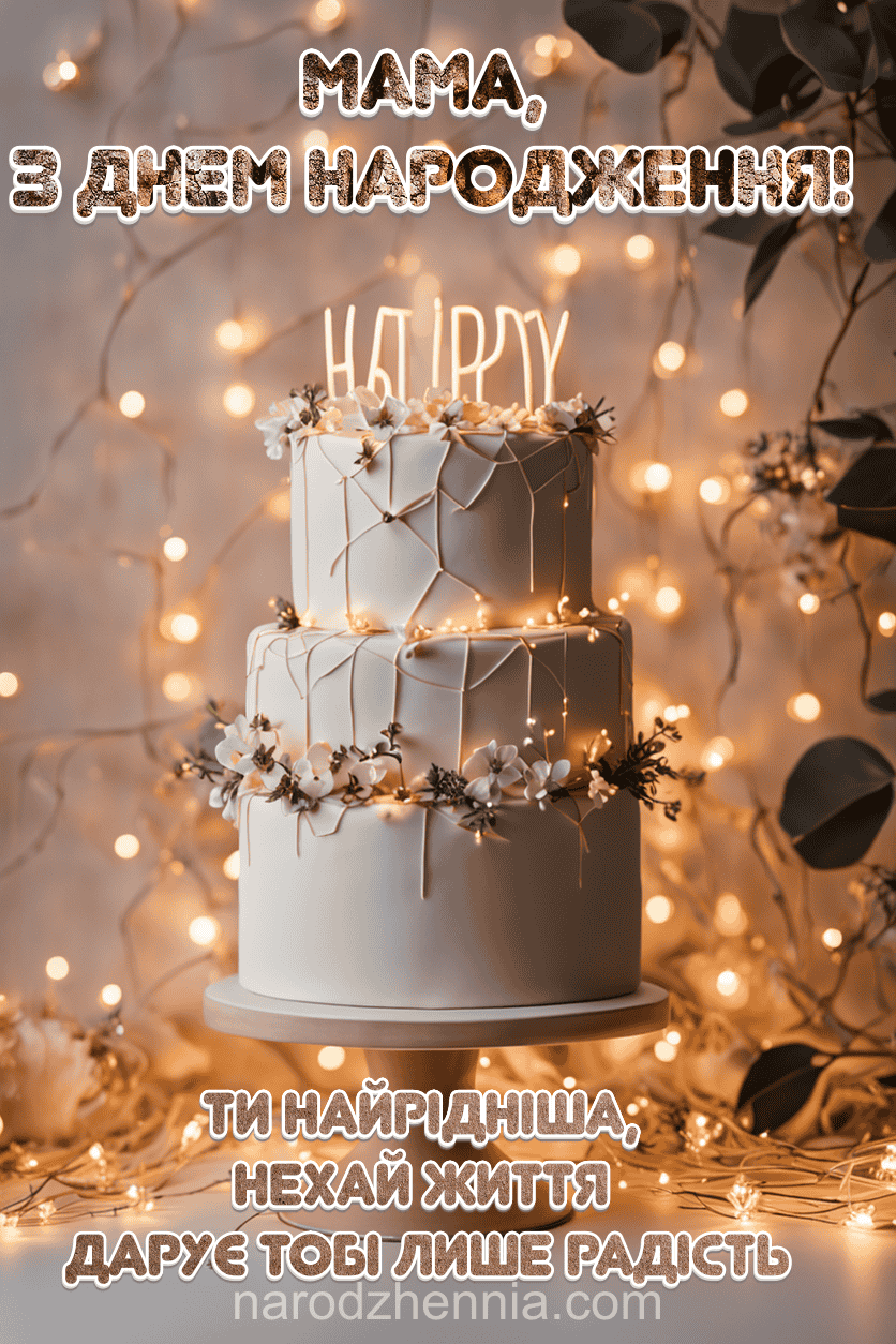 Мама з Днем народження
