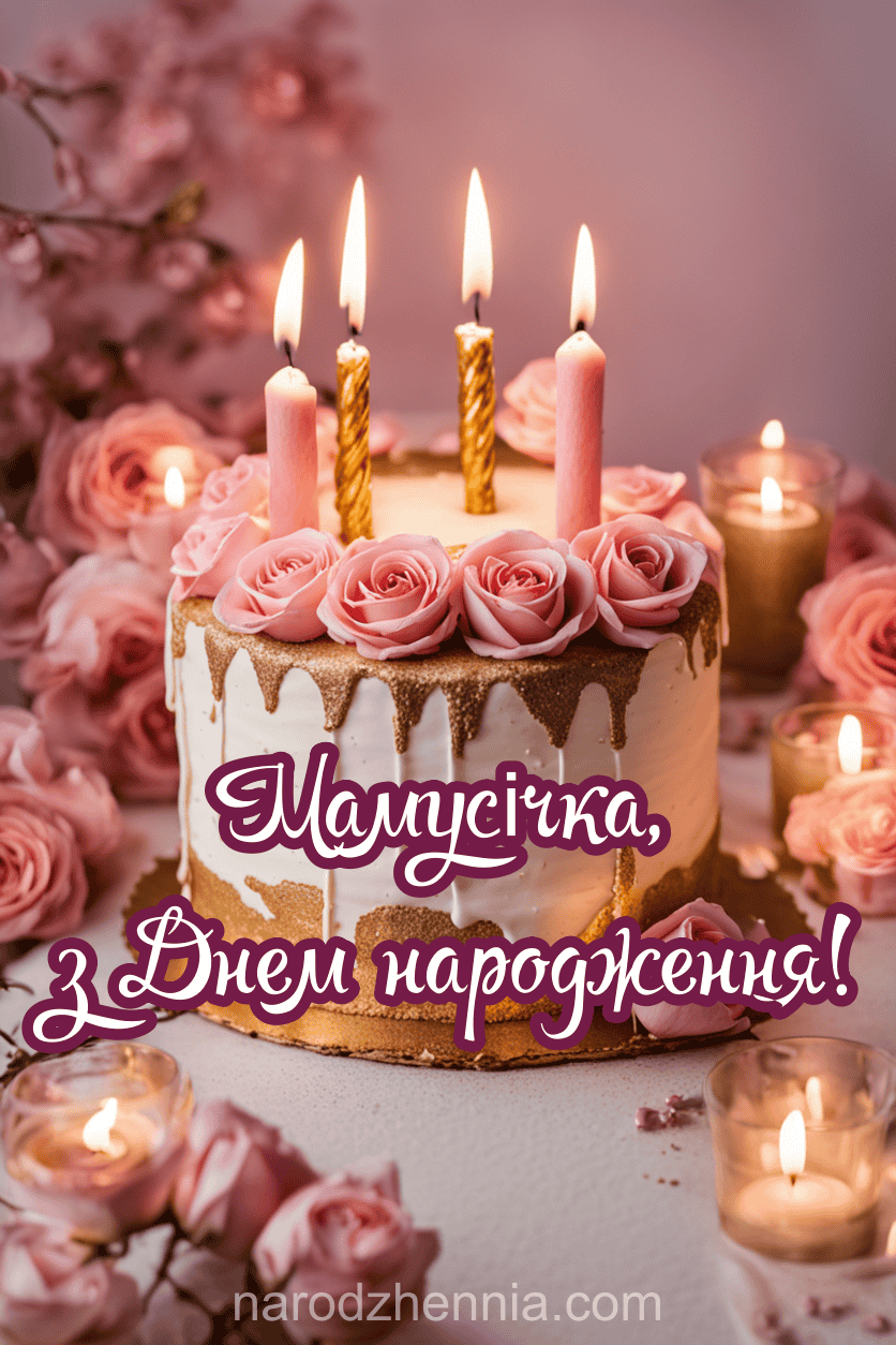 Мамулічка з Днем народження