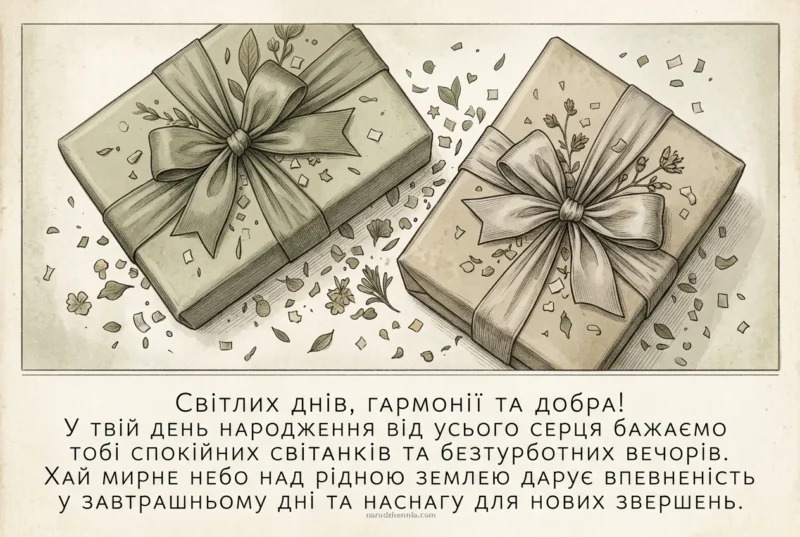 Побажання натхнення та здійснення мрій