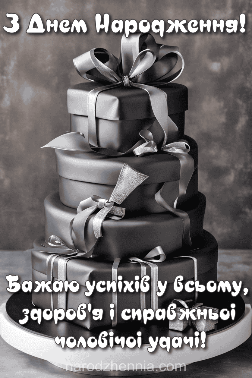 З Днем Народження - Бажаю успіхів у всьому