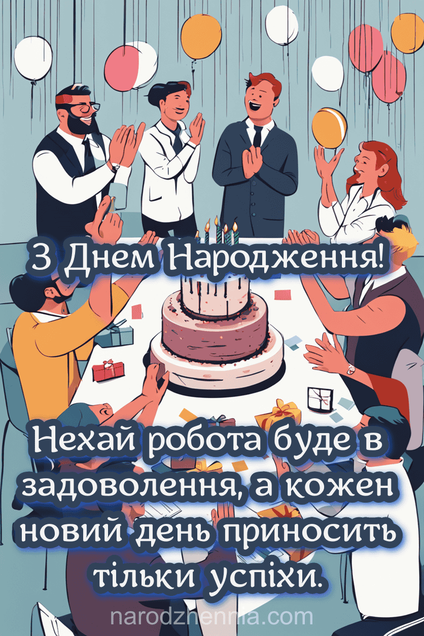 З Днем Народження - робота в задоволення