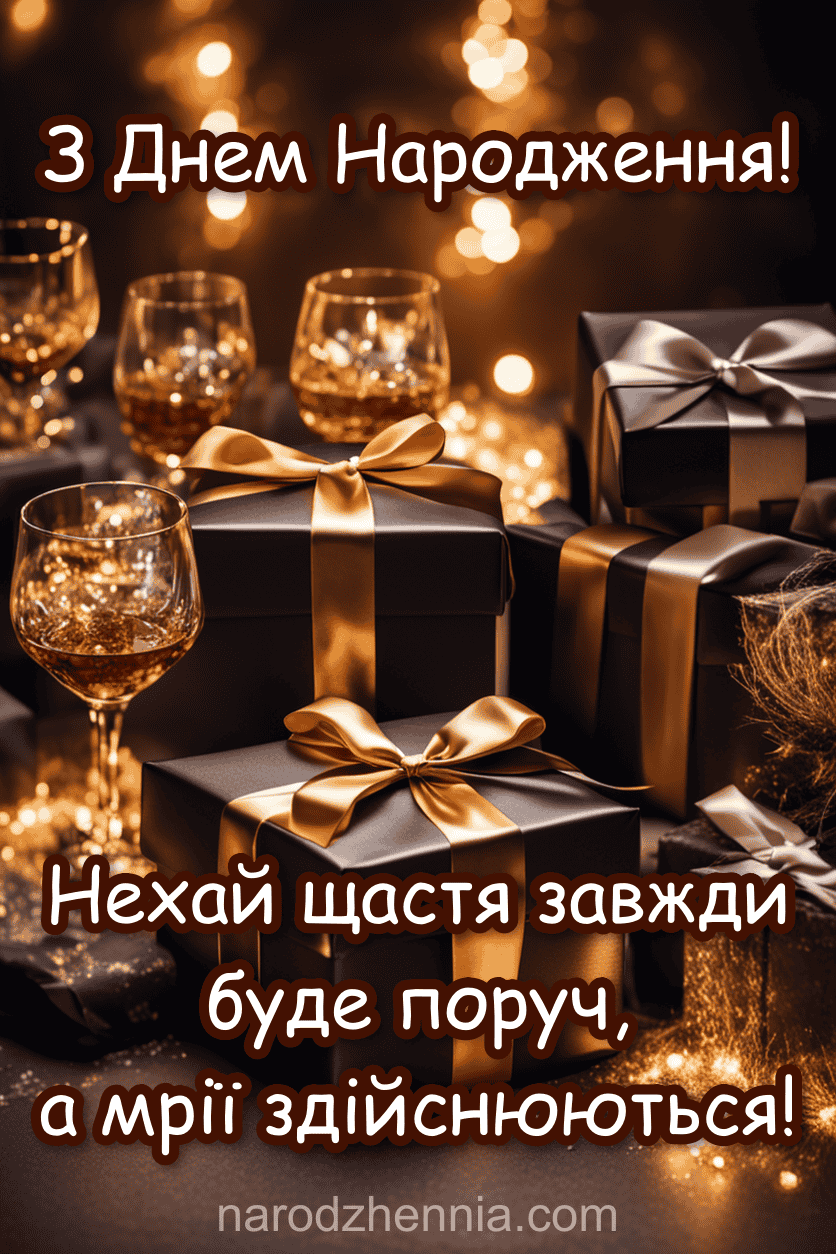 З Днем Народження - щастя