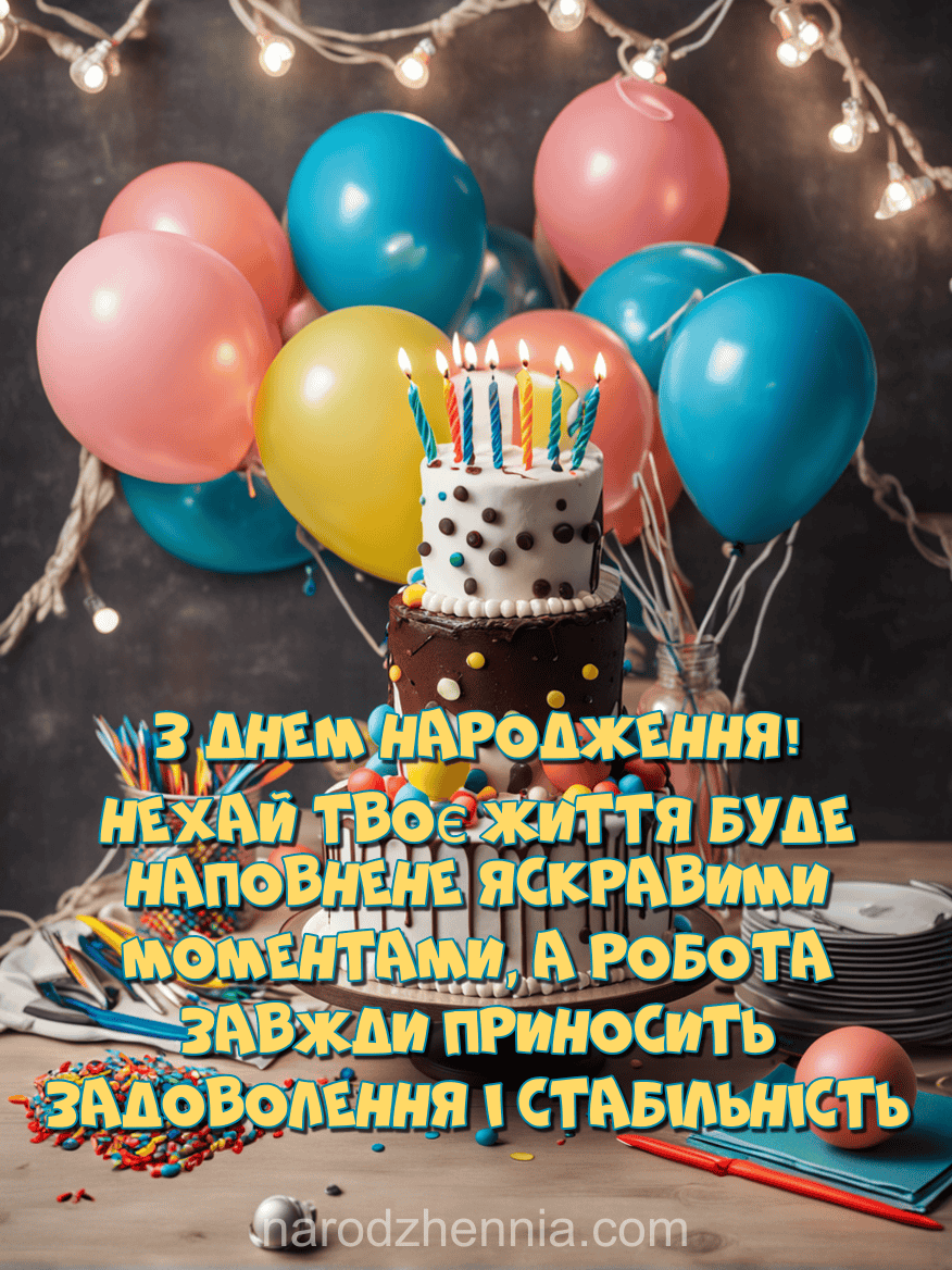 З Днем Народження - яскраві моменти